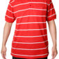Men's Striped Pique Polo T-Shirt