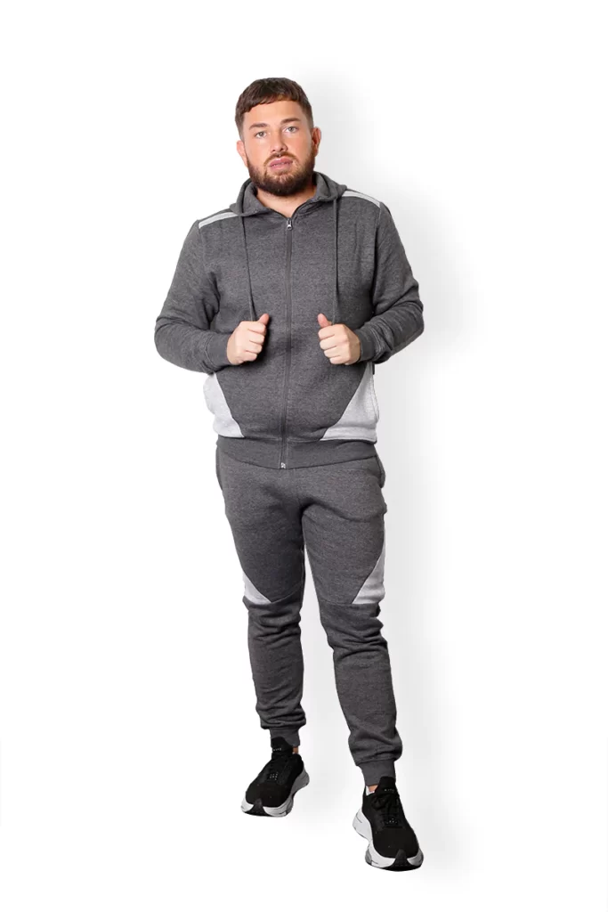 Men's Tracksuit with Colour Patches